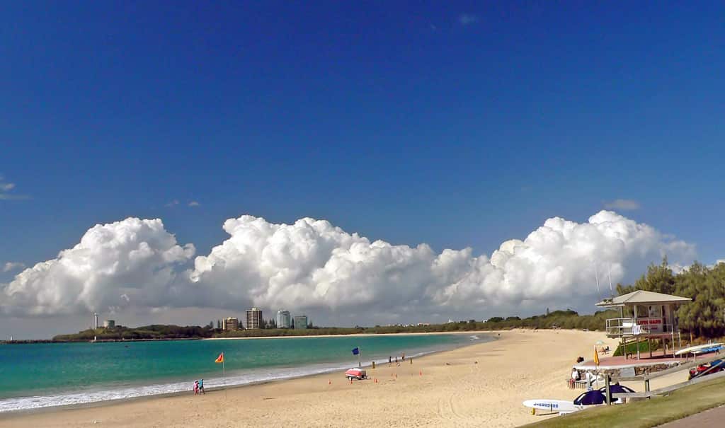 Mooloolaba beach