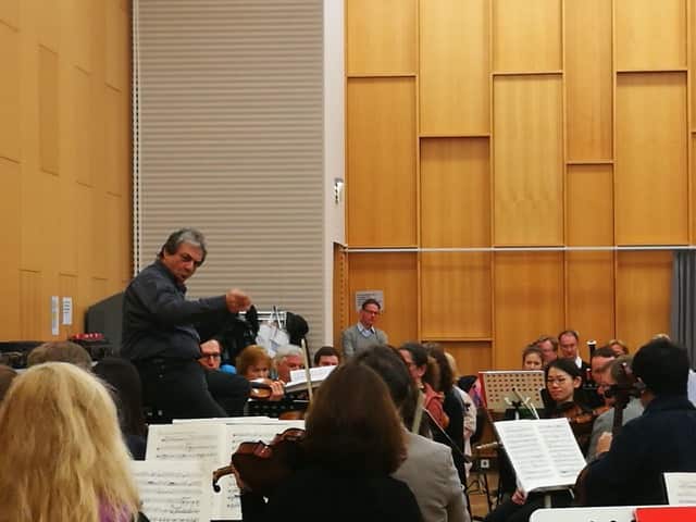 Rehearsal at the Met