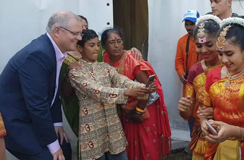 Prime Minister Scott Morrison hailed the Indian community when he attended the Diwali celebration in Sydney on Sunday.