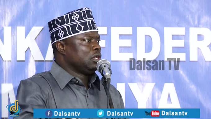 Mohamed Nur, member of Somali Federal parliament.