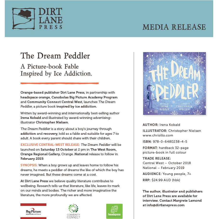 Book Presentation Media release