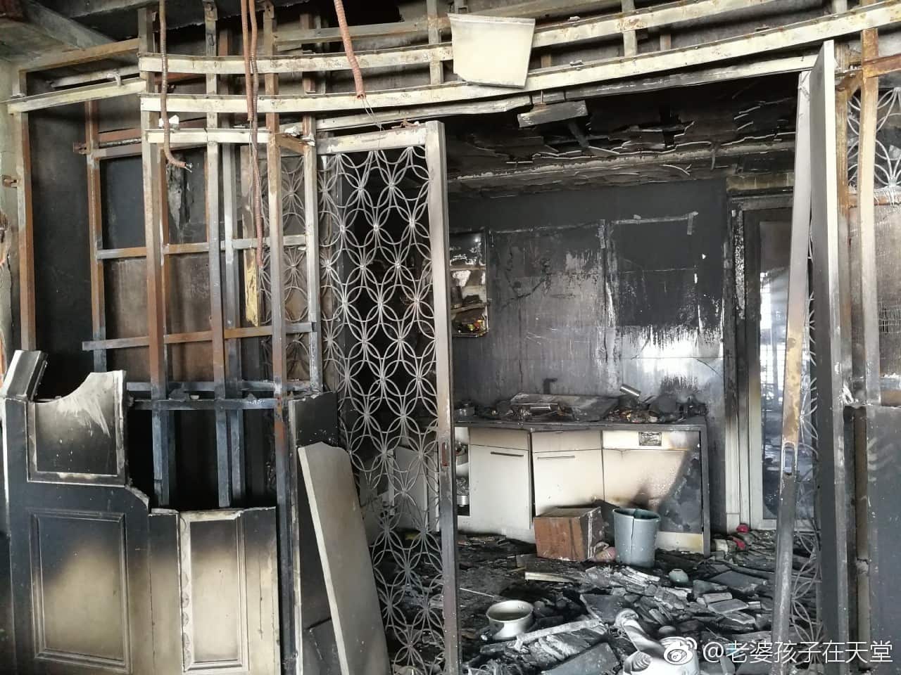 apartment after fire