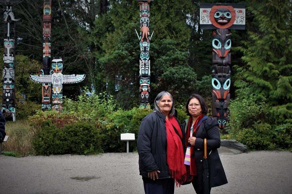 Jelina Haines and Aunty Ellen