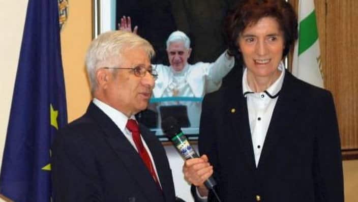 Sam Mugavero e Suor Miryam Castelli