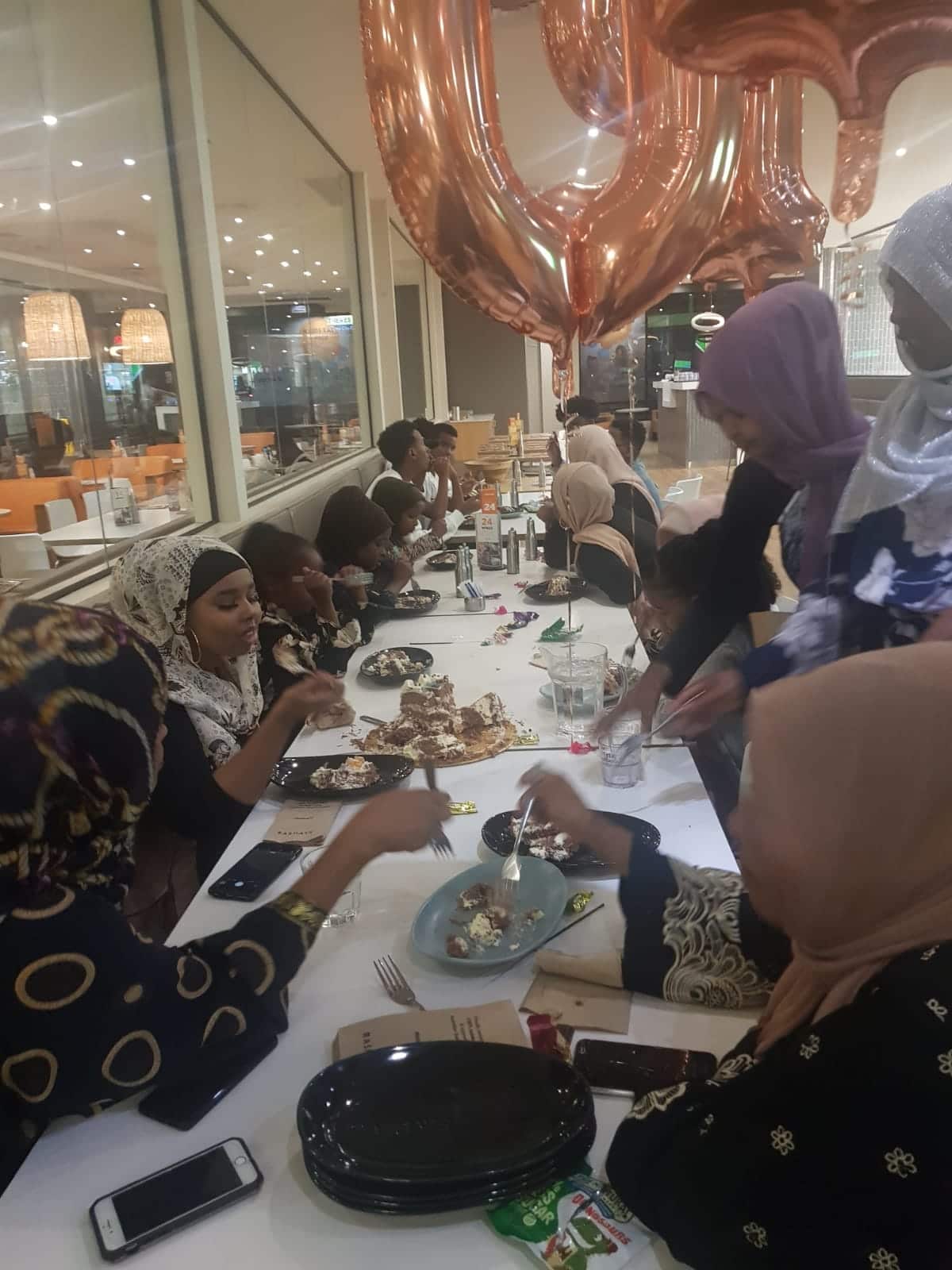 Muhubo and others in Sydney.
