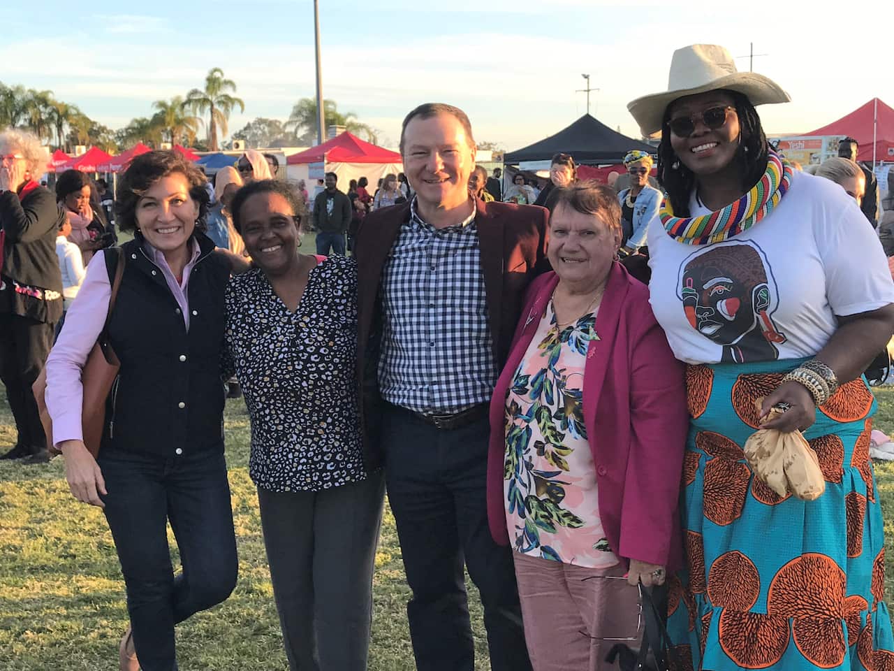 Sitting member for Moreton, Graham Perrett, acknowledges the division's multiculturalism.