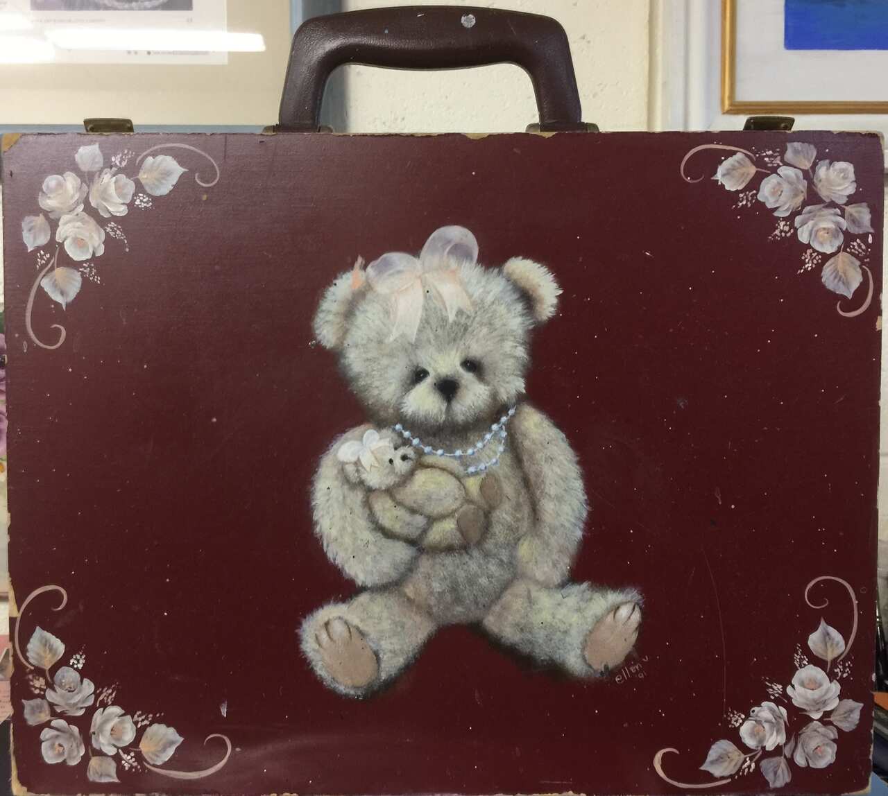 Mum and Baby Bear suitcase