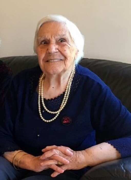 Η κ. Ελπίδα Χατζηανδρέου. 