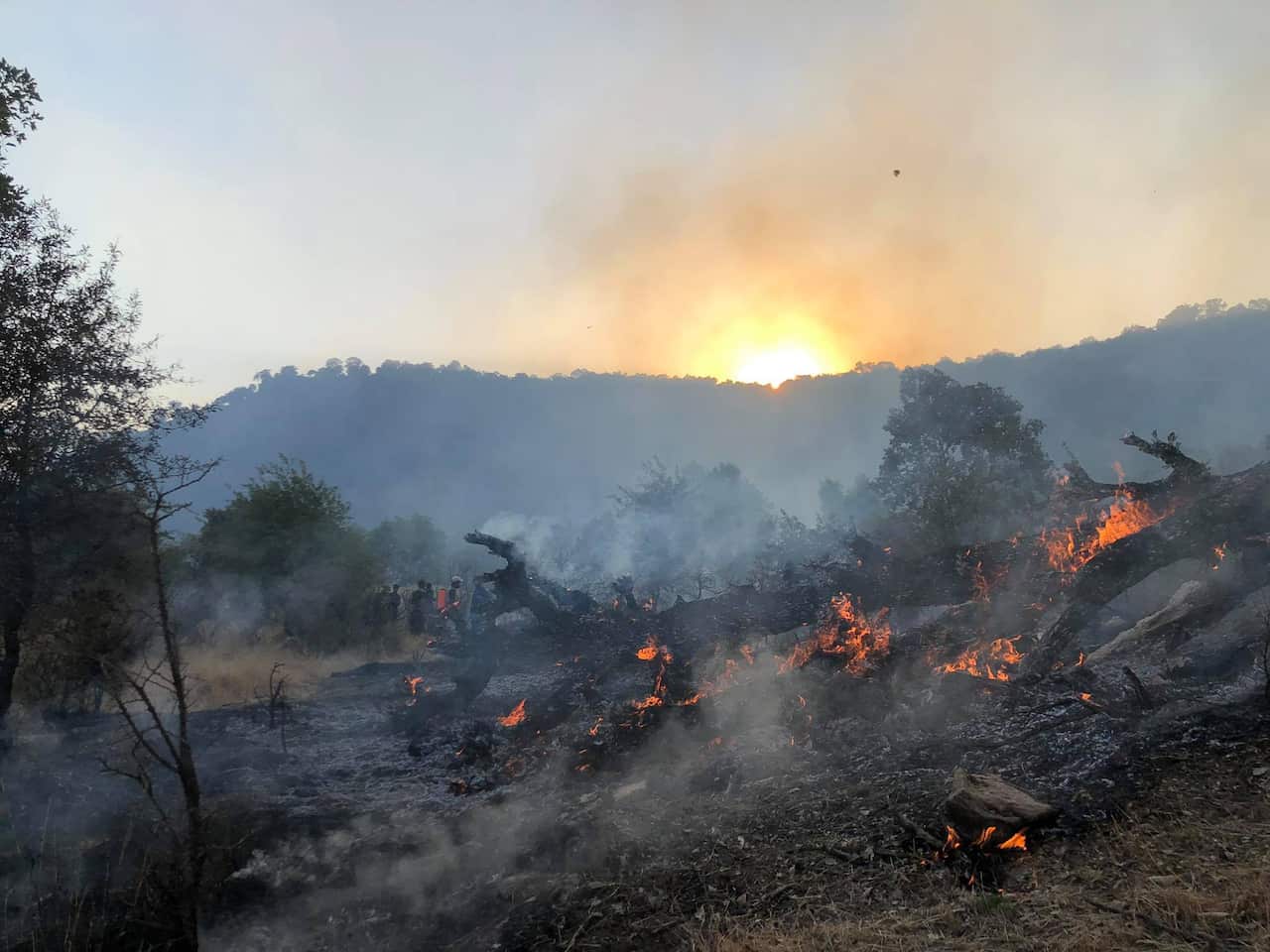 Fires in Assyrian villages in KRG