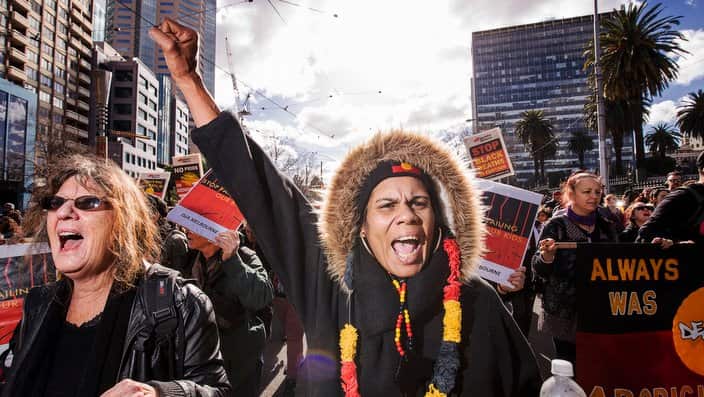 Wanaharakati wa haki za wa Australia wa kwanza waandamana                                    