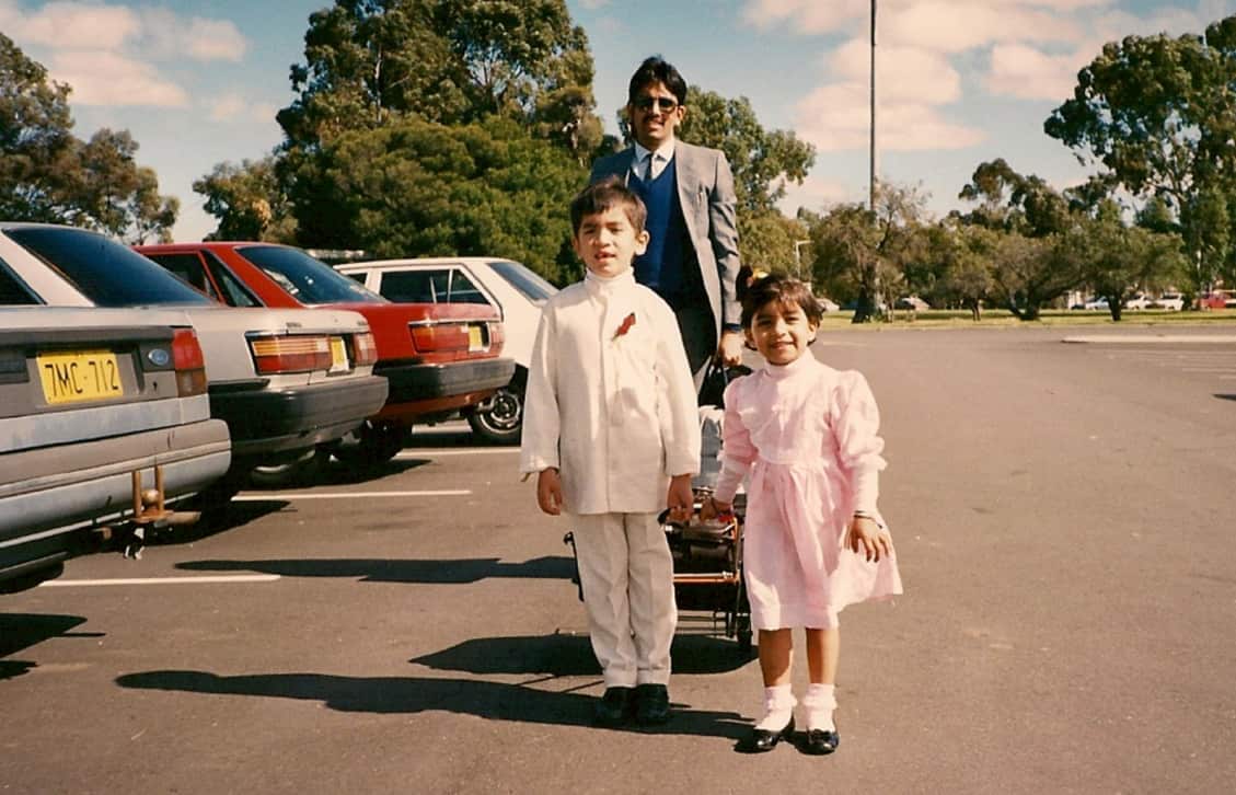 Nalin and his children