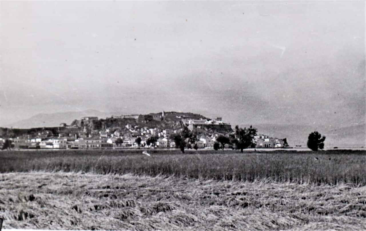 The City of Nafplio before the evacuation. 