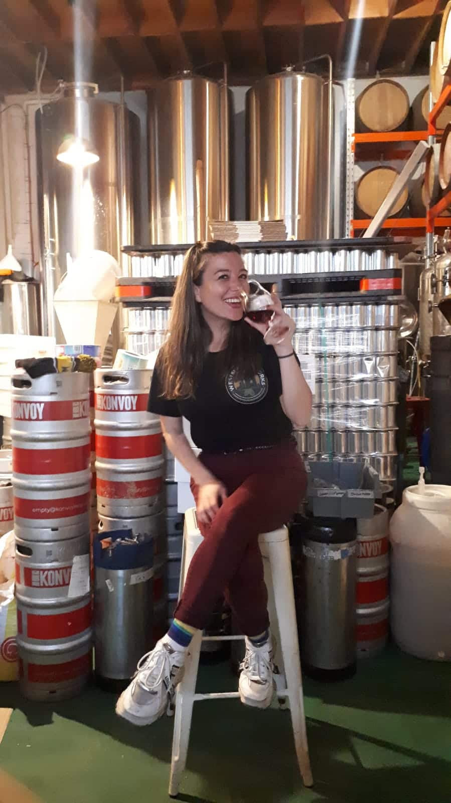 La joven chilena llegó hace cinco años a Australia.