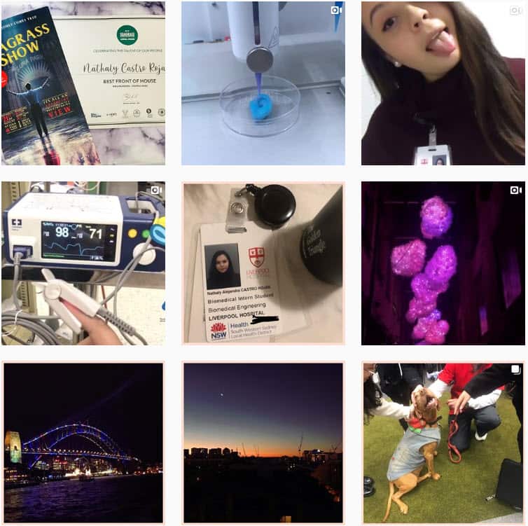 Nathaly Alejandra Castro Rojas, Colombian student 