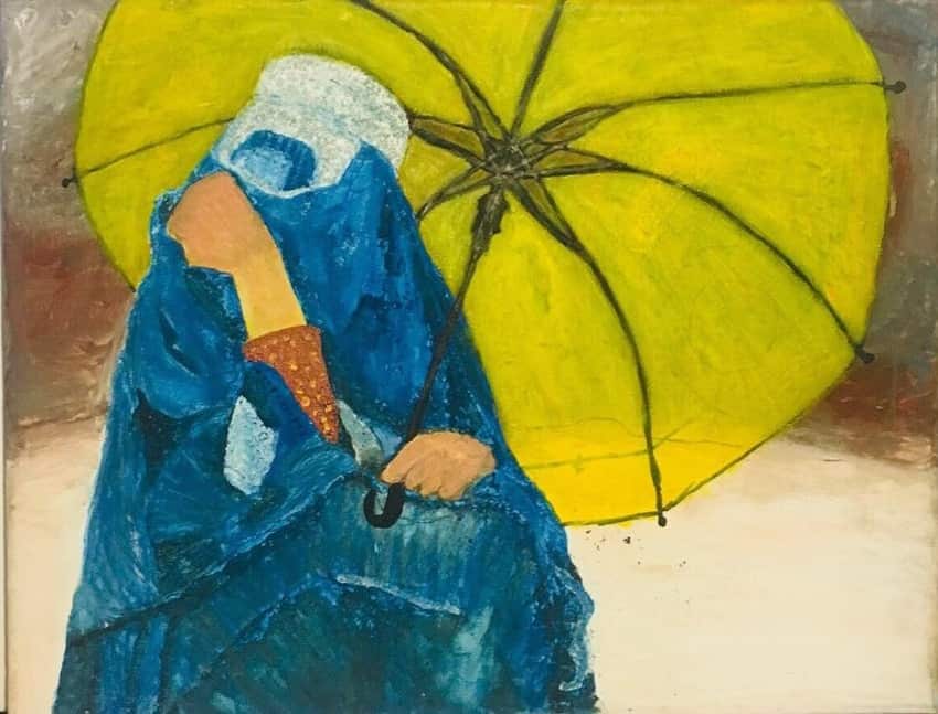 Neelab Haidari's painting