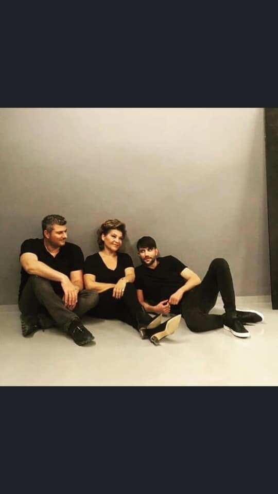 Yiota Negka with band members