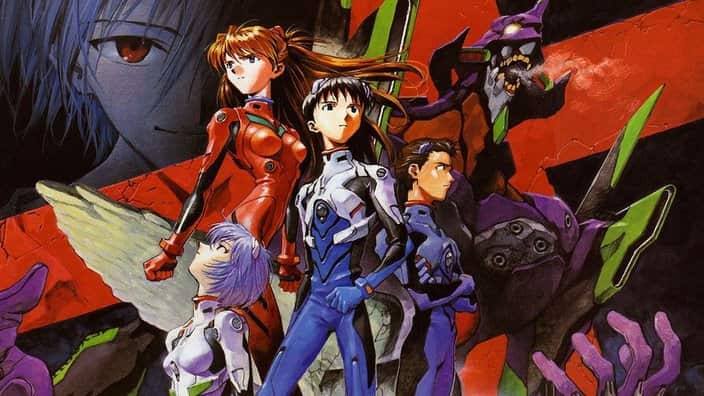 evangelion japanese anime 