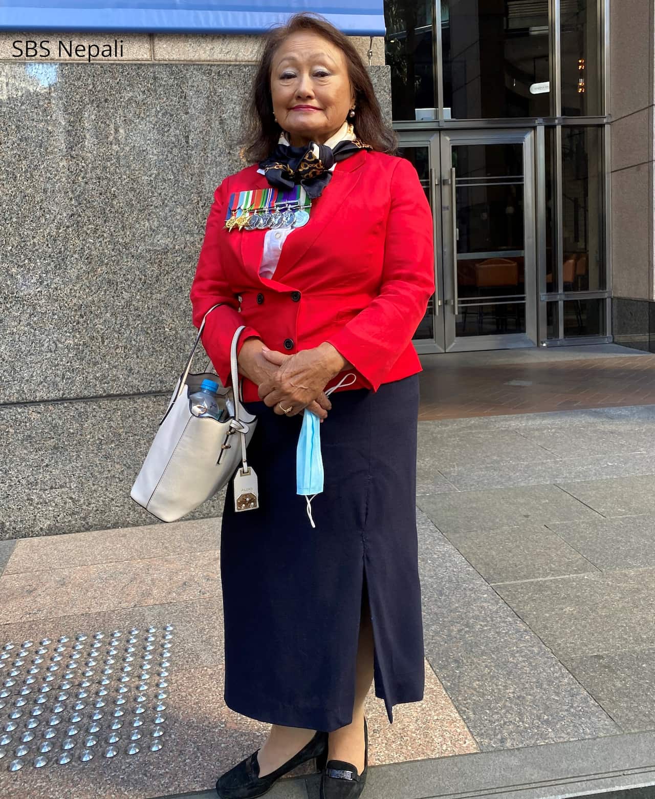 Former British Gurkha and Nepal Army members took part in 2021 Anzac Day parade in Sydney