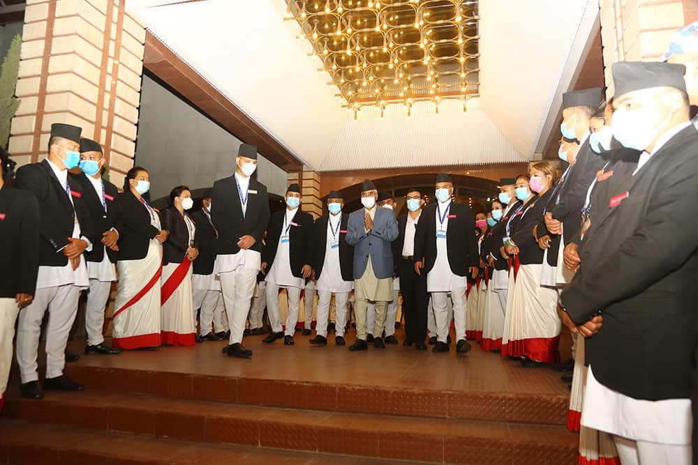 Nepal's Prime Minister Sher Bahadur Deuba received Vote of Confidence in Parliament.