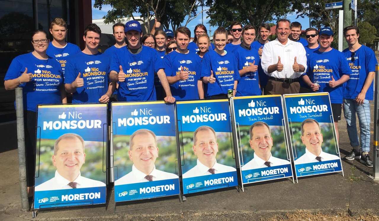 Nic Monsour, Liberal National Party, Moreton