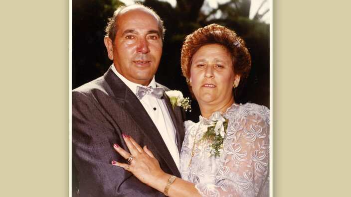 Nicola e Maria Rosa Natale nel 1985