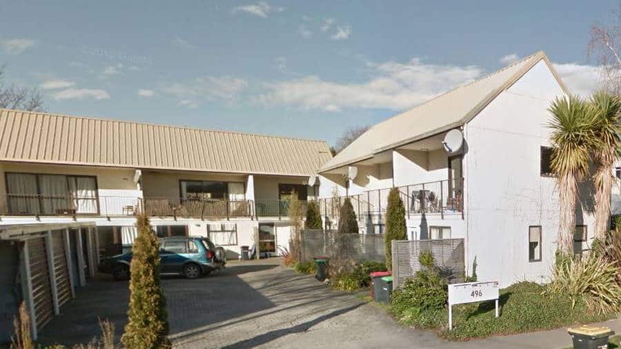 Apartment Building on Selwyn Street in Christchurch