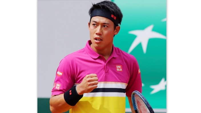 kei nishikori french open roland garros tennis japan