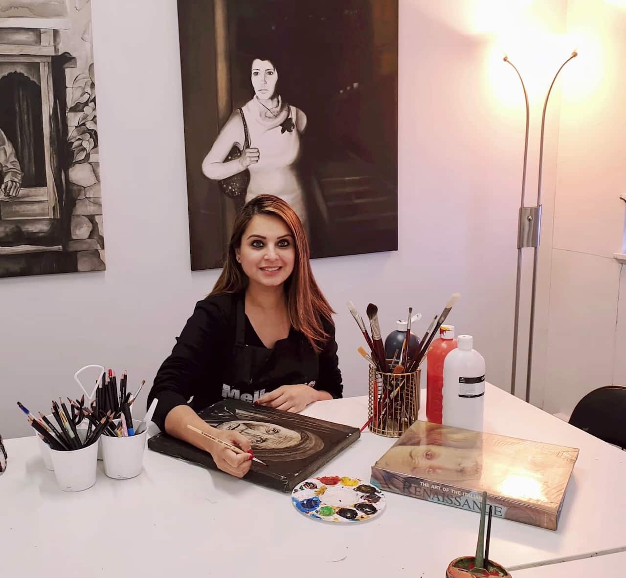 Nitu Grover Ahuja, a Melbourne artist