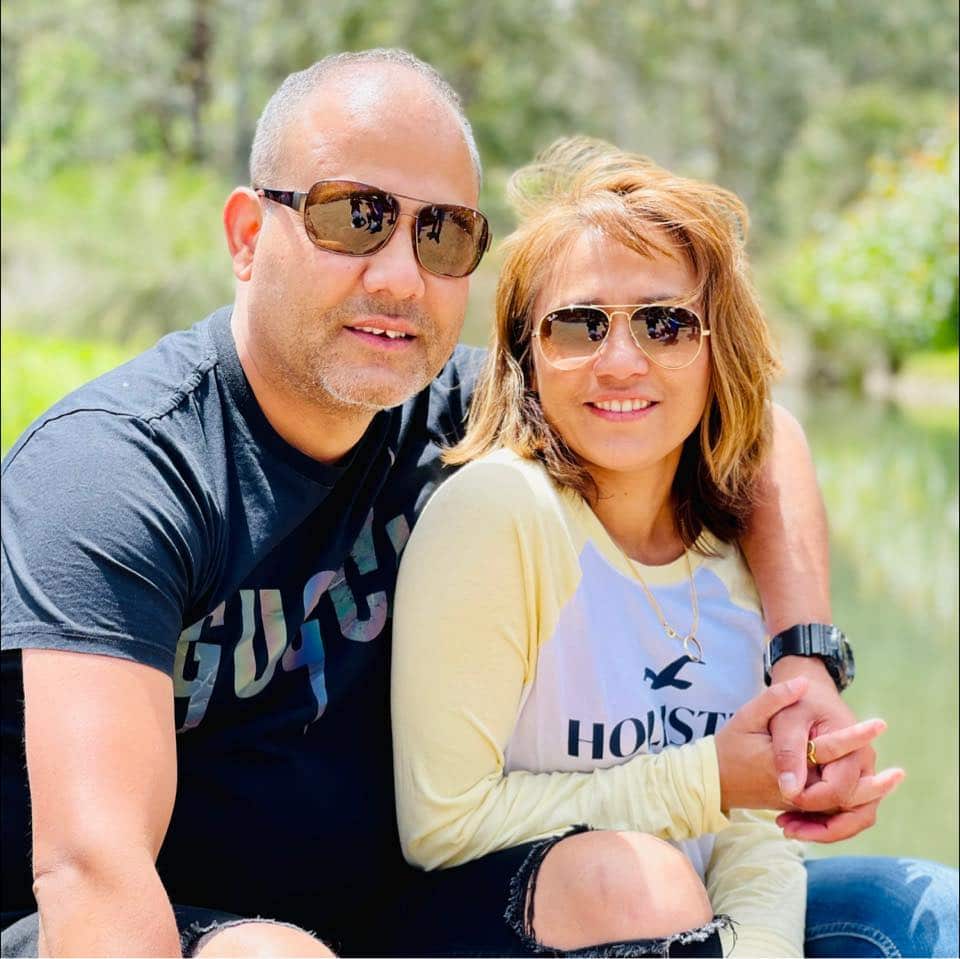 Nitu Neupane and Santosh Adhikari florist from Sydney