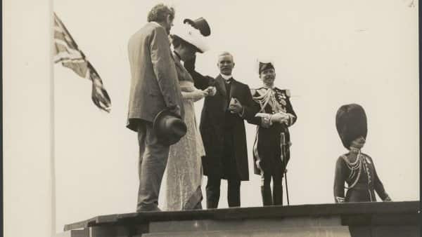 Naming of Canberra ceremony