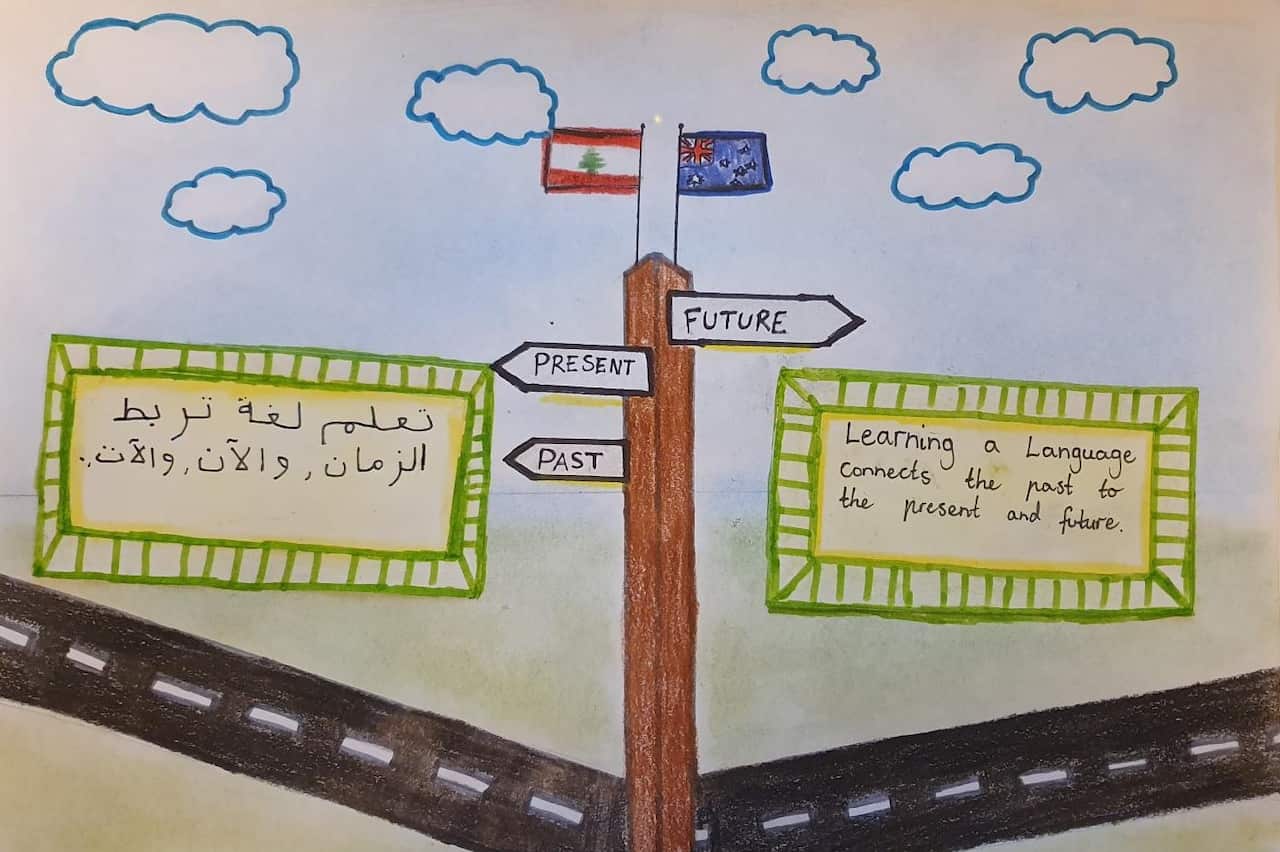 مشاركة الطفل ادم في المسابقة