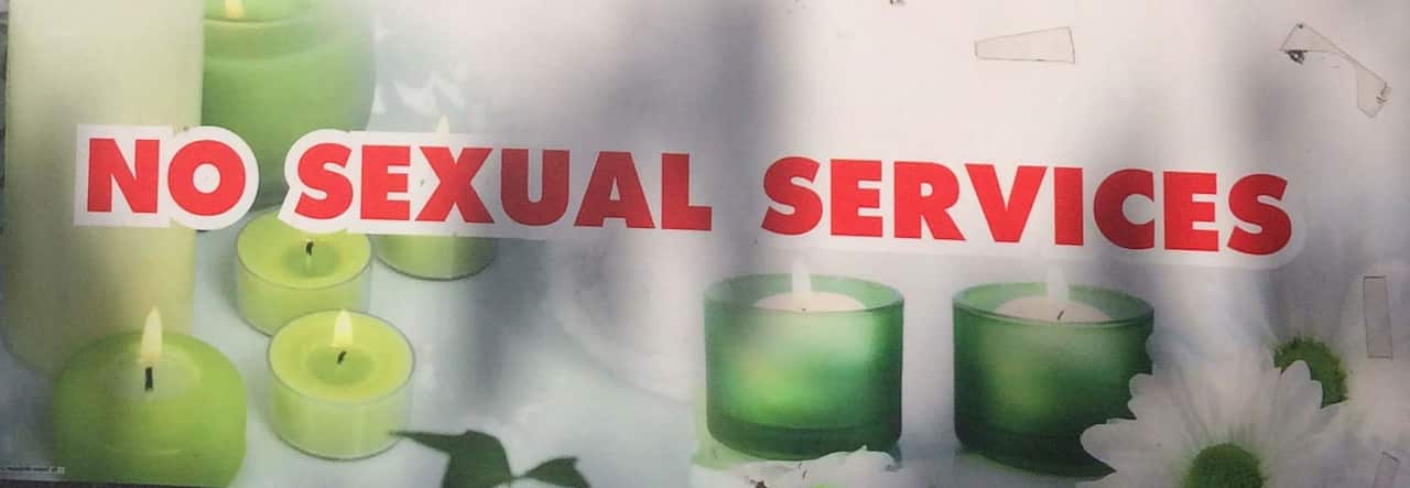 No sexual services
