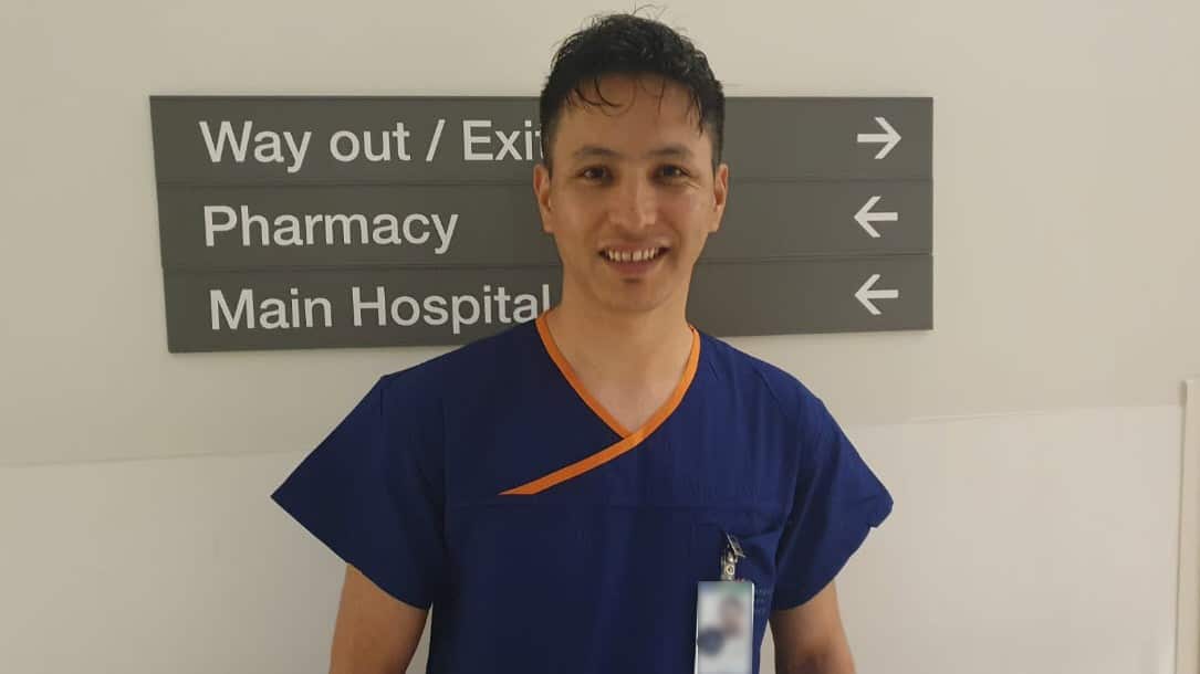 Hazara asylum seeker Noor Akbari