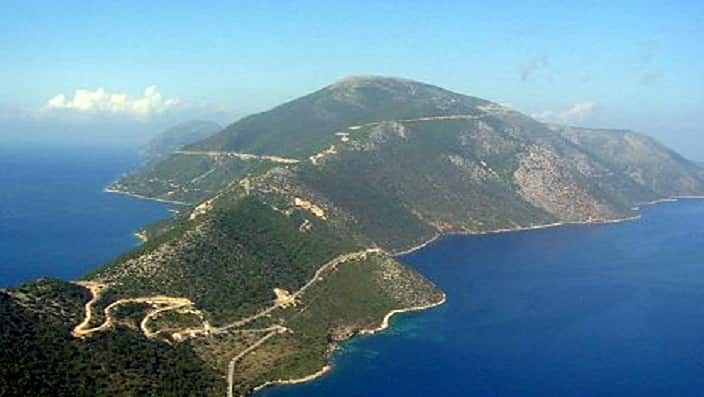 Greek island of Ithaca. 