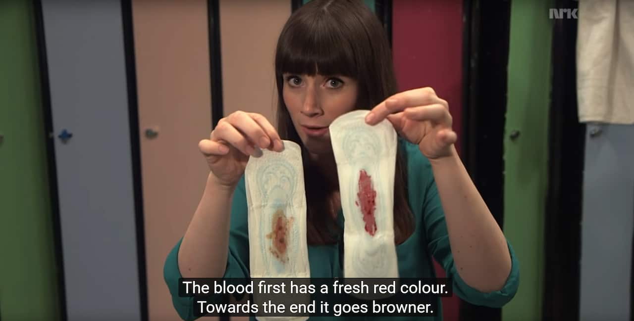 Sex ed on Norwegian children's television show 'Newton'