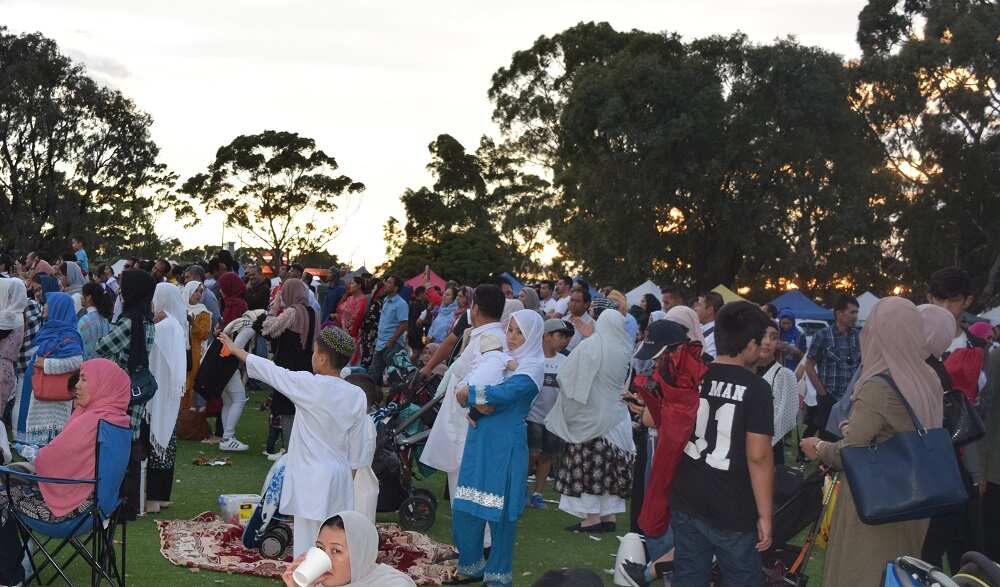 Afghan families celebrating Nowruz festival in Melbourne