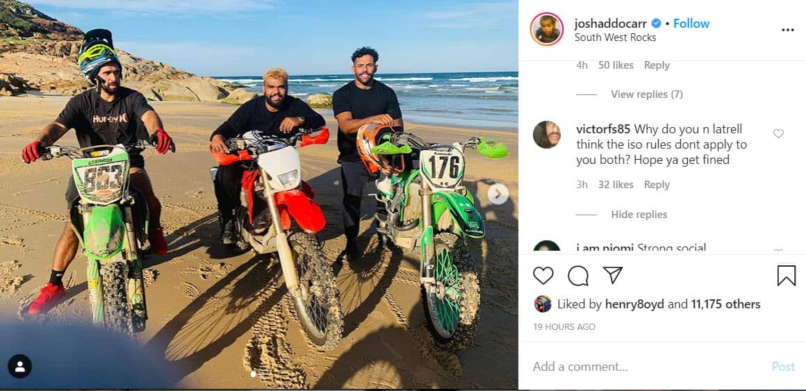 Instagram: @joshaddocarr