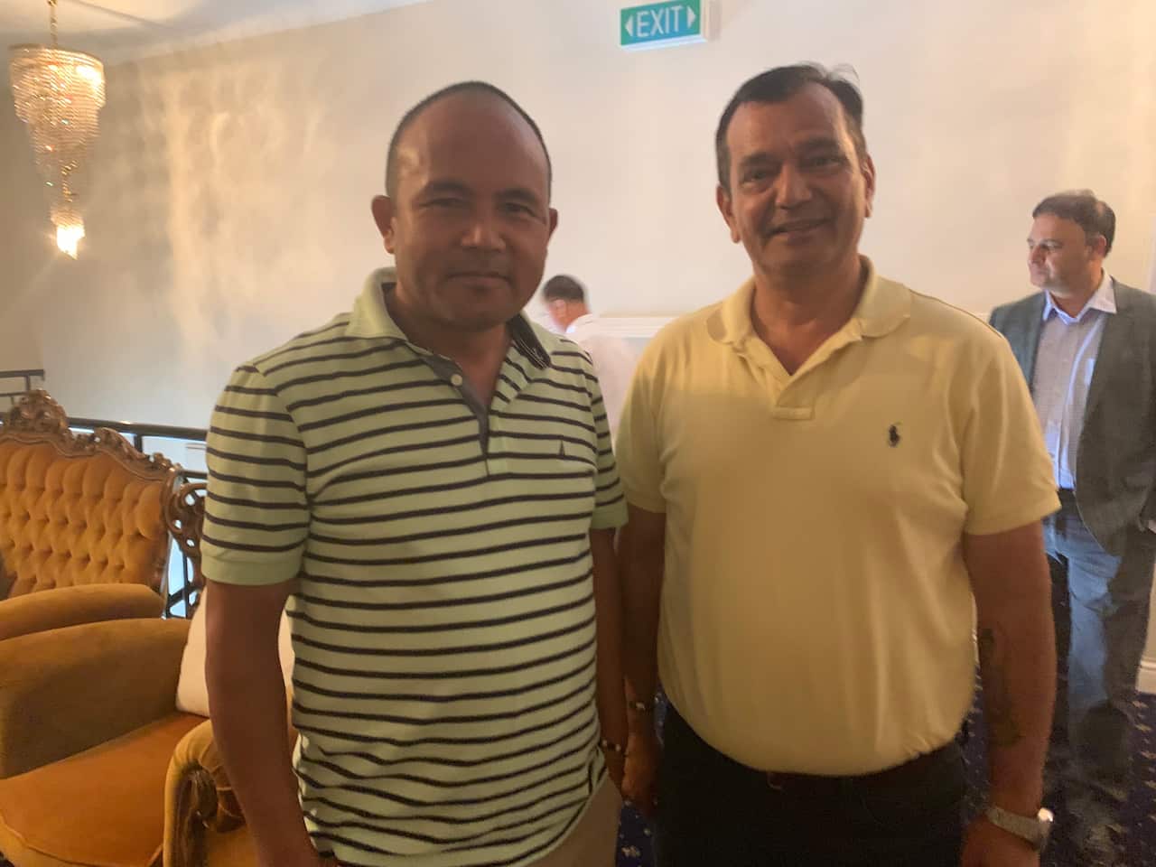 Nanda Gurung_ Bishnu hamal_ Nepali business_nrna Australia program_Nepal's ambassador to Australia