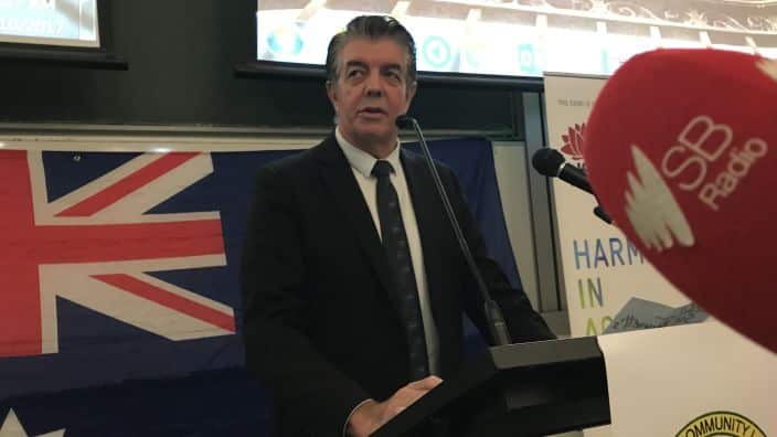 The NSW Minister for Multiculturalism, the Honourable Ray Williams