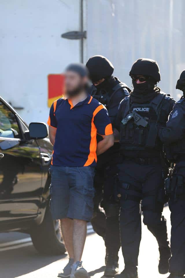 anti terror operation ın Sydney