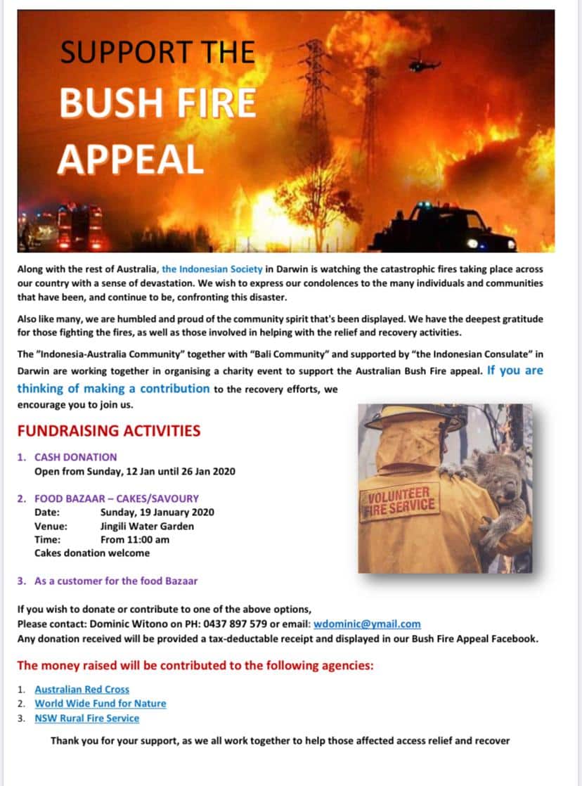 Bushfires appeal