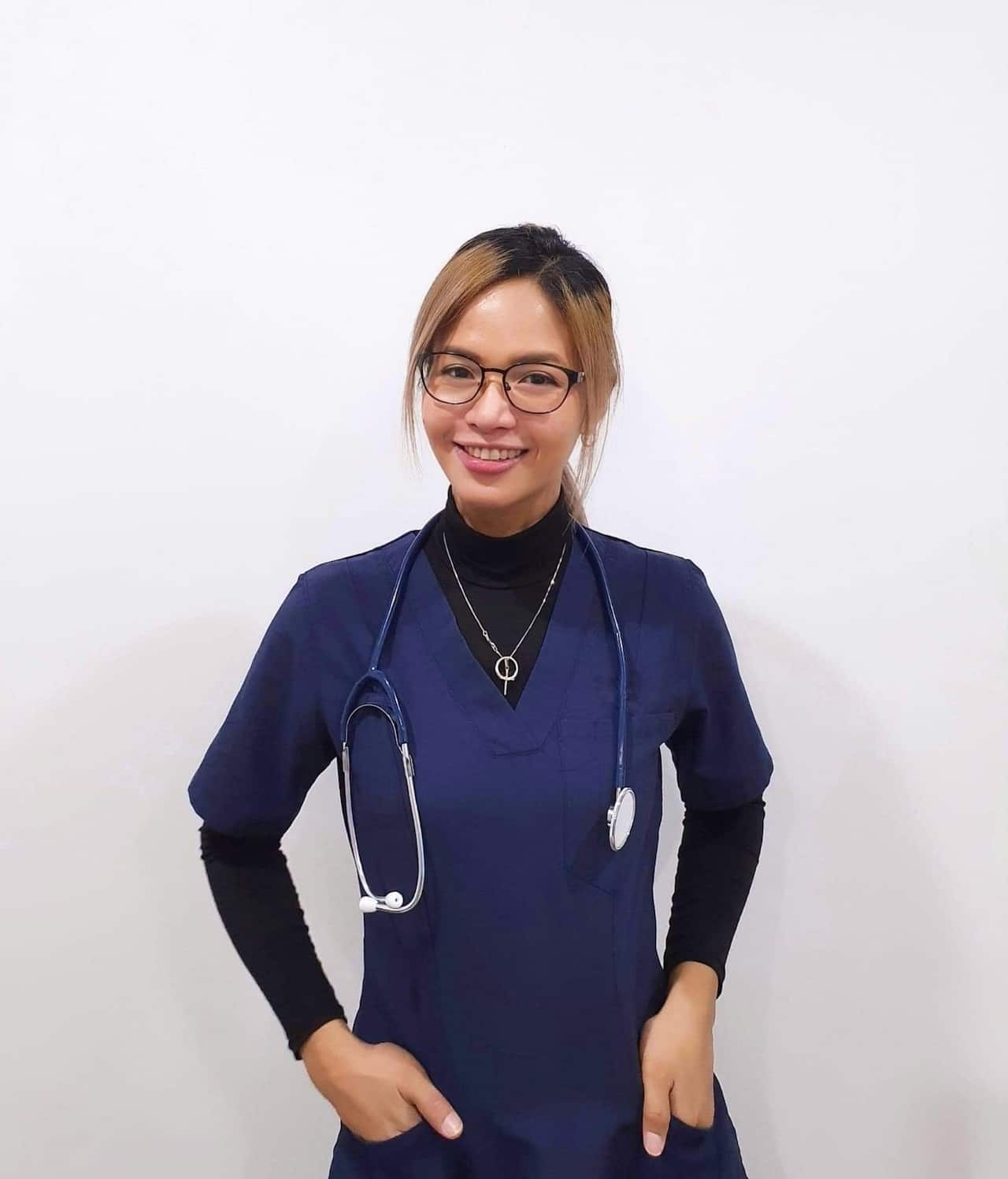 Blessa lambino finally became a Registered Nurse in Australia