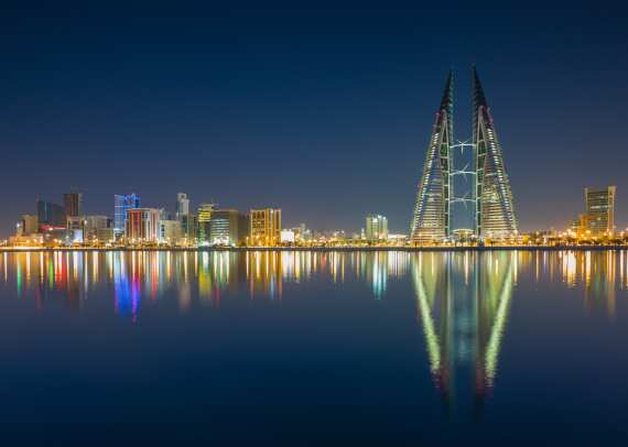 Bahrain Manama Reflection