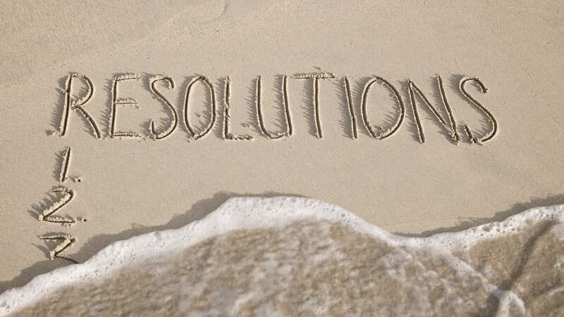New Year Resolutions Wiped Away