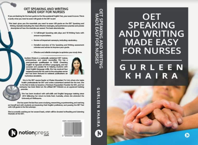 OET Bookcover, Gurleen Khaira