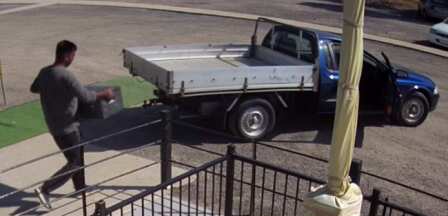 offender and vehicle  sikh temple