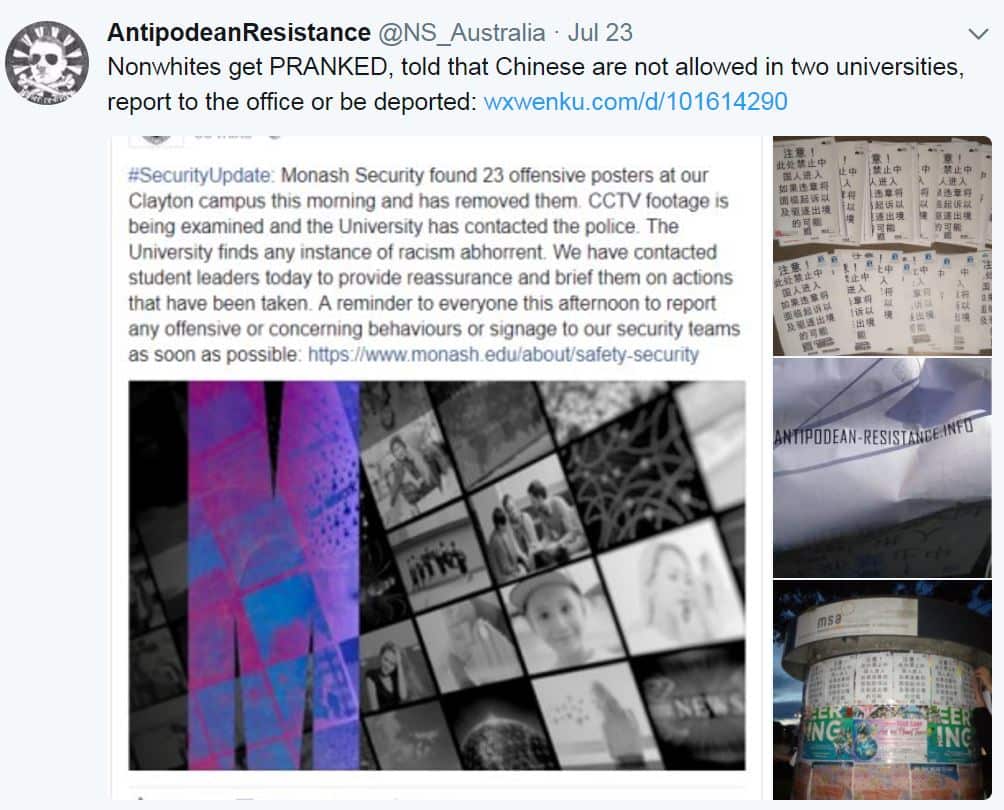 Offensive flyers related post