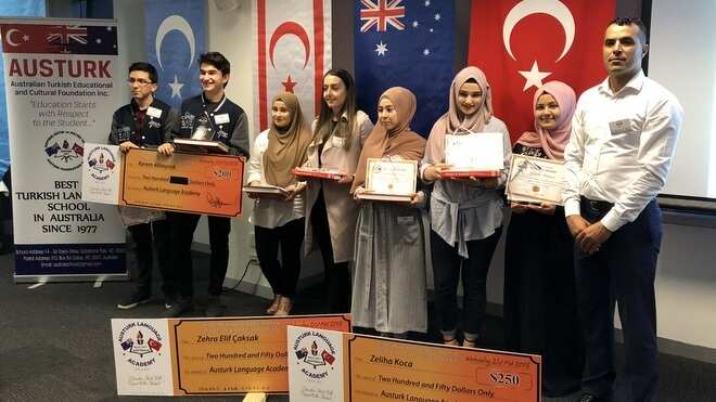 Turkish Australian students reached remarkable results on 2017 VCE Turkish exam.