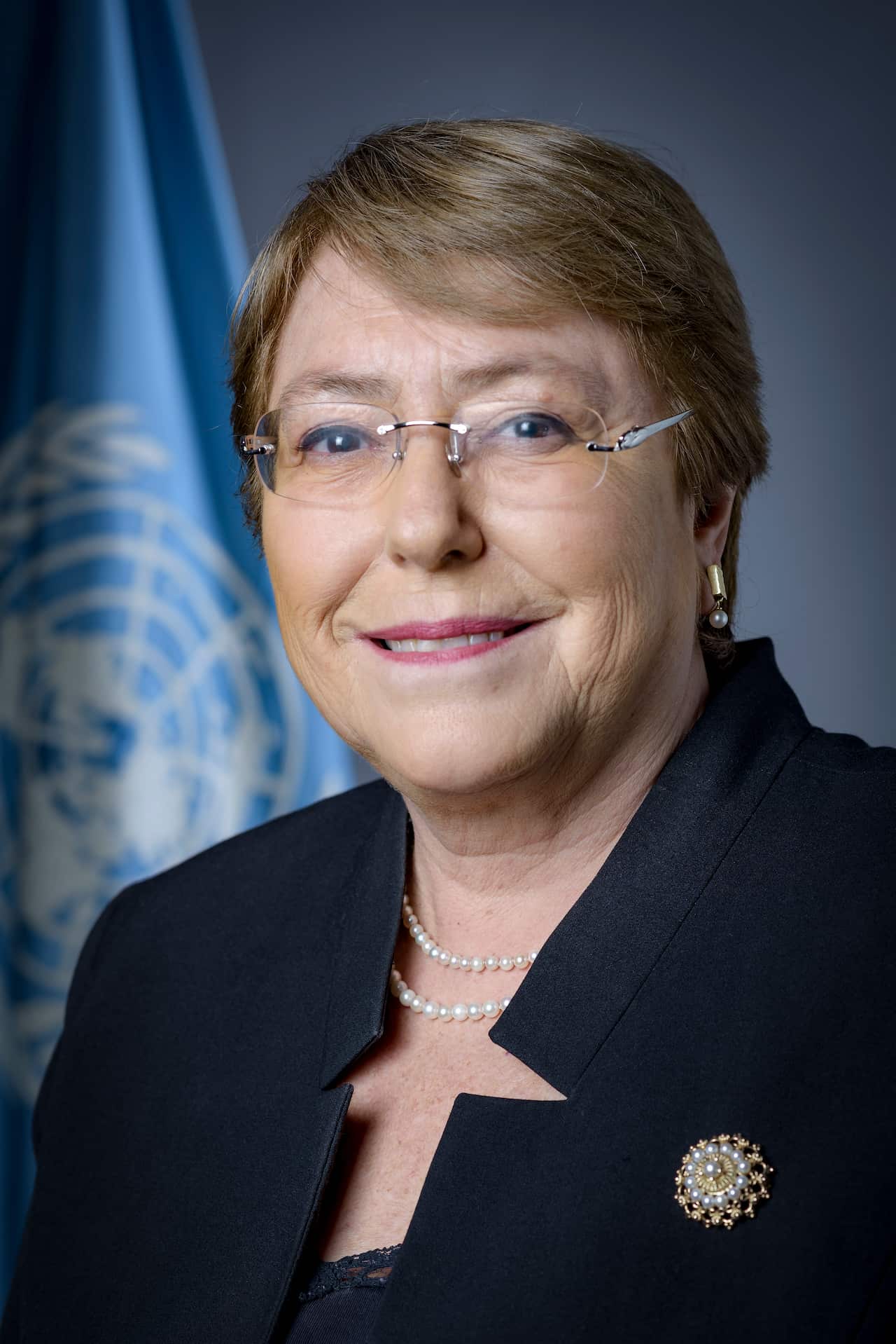 Portrait for incoming HC for Human Rights, Ms. Michelle Bachelet