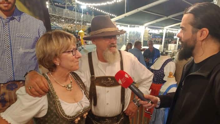 Das Oktoberfest ist ein gelegener Anlass, die traditionellen Trachten zu tragen, auch für Nicht-Bayern.